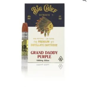 Big Chief THC Vape Cartridge 1G – GrandDaddyPurple